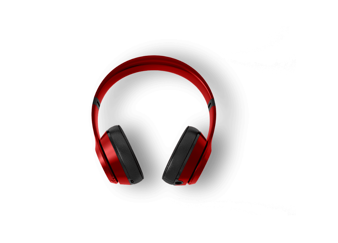 Red Headphones